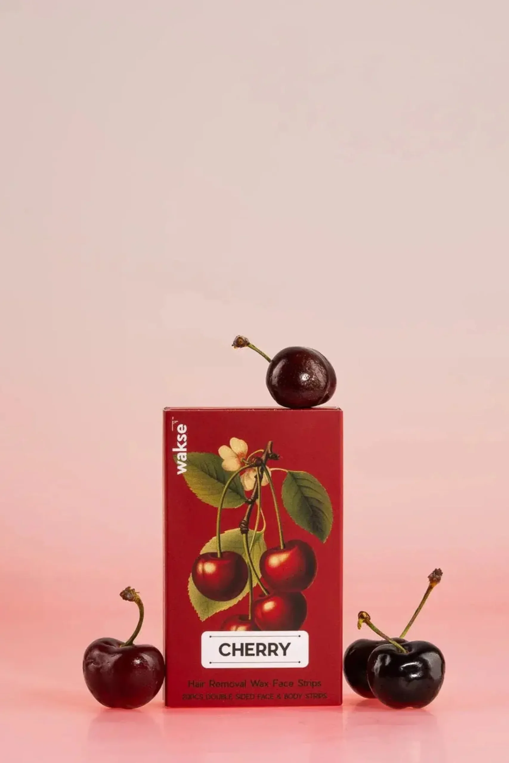 New Match Box Facial Wax Strips Cherry Vegan Pflege|Rasieren & Enthaarung