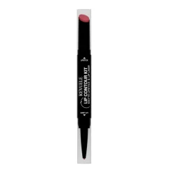 Hot Matte Lipstick & Lip Liner 05 Coral Makeup Sets|Lippenstift