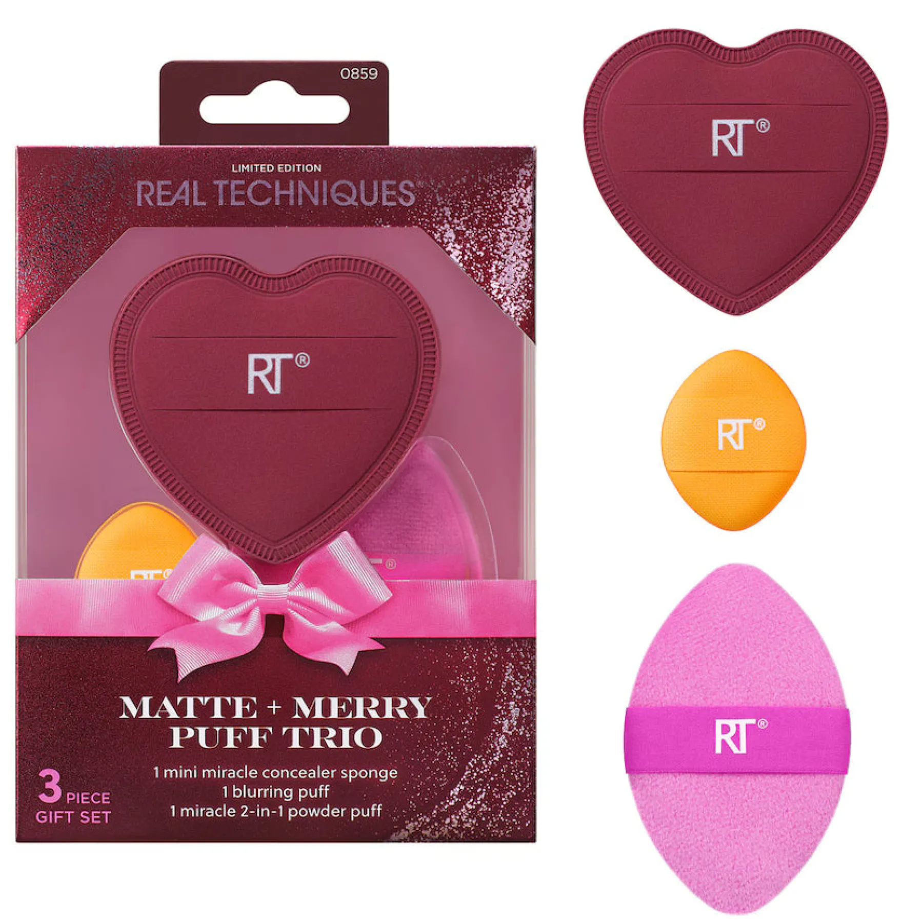 Discount Matte + Merry Puff Trio Makeup Sets|Tön Mehr