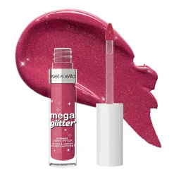 Hot Mega Glitter Shimmer Liquid Lipstick Pink Future Lippenstift|Veganer Lippenstifte