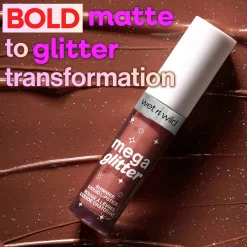 Clearance Mega Glitter Shimmer Liquid Lipstick Hear Me Out Lippenstift|Veganer Lippenstifte