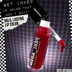 Clearance Mega Inky Lip Color Red Revival Lipgloss|Veganer Lipgloss
