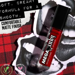 Clearance Mega Inky Lip Color Red Revival Lipgloss|Veganer Lipgloss