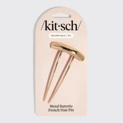 Sale Metal Barette French Hair Pin Gold Haarspangen & -Clips