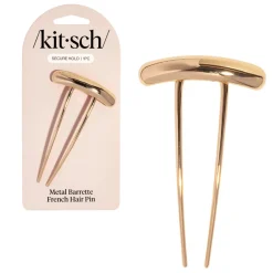 Sale Metal Barette French Hair Pin Gold Haarspangen & -Clips