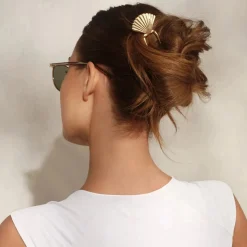Clearance Metal Clam Shell French Hair Pin Gold Haarspangen & -Clips