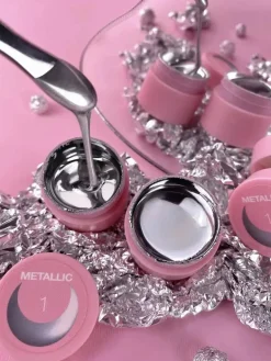 Discount Metallic Gel #1 Veganer Nagellack|Nagelkunst