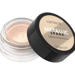 Metallic Spark Cream Eyeshadow 010 Champagne Chic Lidschatten|Vegane Lidschatten