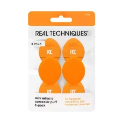 New Mini Miracle Concealer Puff 6 Pack Tön Mehr|Make-Up Schwämme