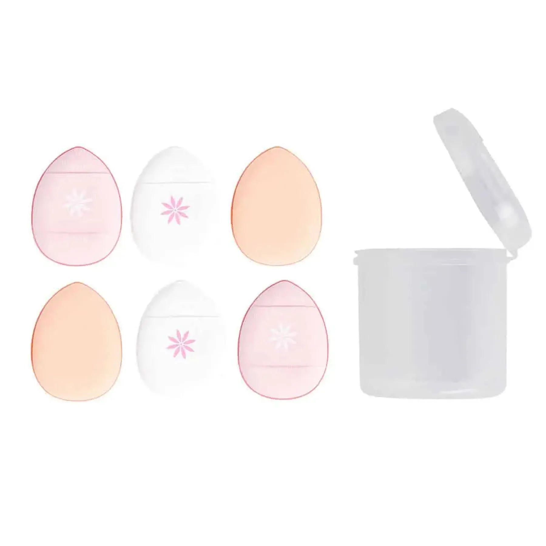Hot Mini Pillow Puffs 6 Pack Tön Mehr|Make-Up Schwämme