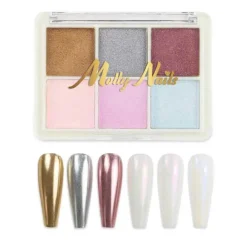 Clearance Mirror Effect Powder Set No. 1 Nagelkunst