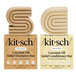 Outlet Moisturizing Coconut Oil Shampoo & Conditioner Bar Set Haarpflege-Routinen & Sets|Shampoo
