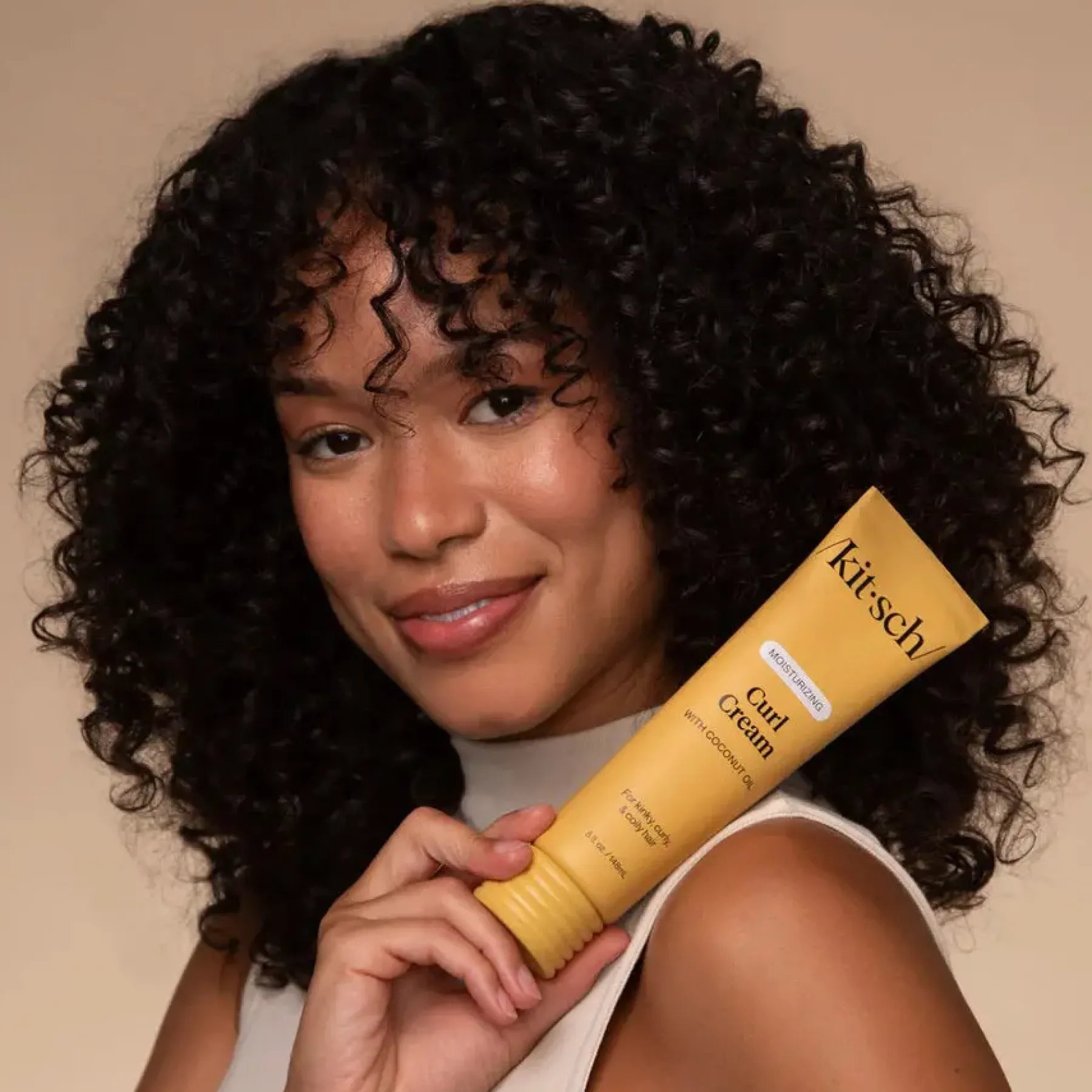 Hot Moisturizing Curl Cream Curly & Coily Styling|Stylingcreme
