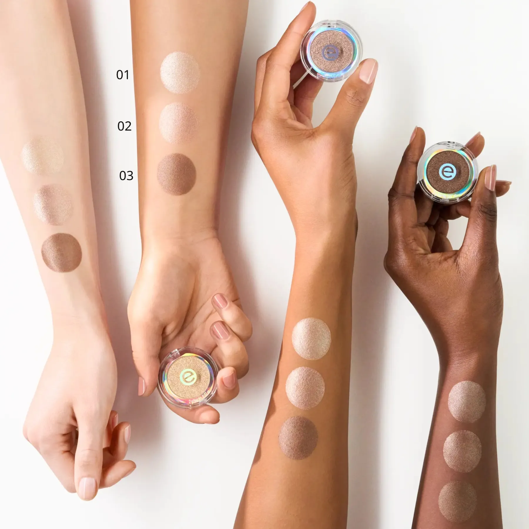 Mono Eyeshadow Pearly 02 Silky Taupe Lidschatten|Vegane Lidschatten