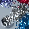 Clearance Moon Glitter Chunky Glitter Silver Glitzer