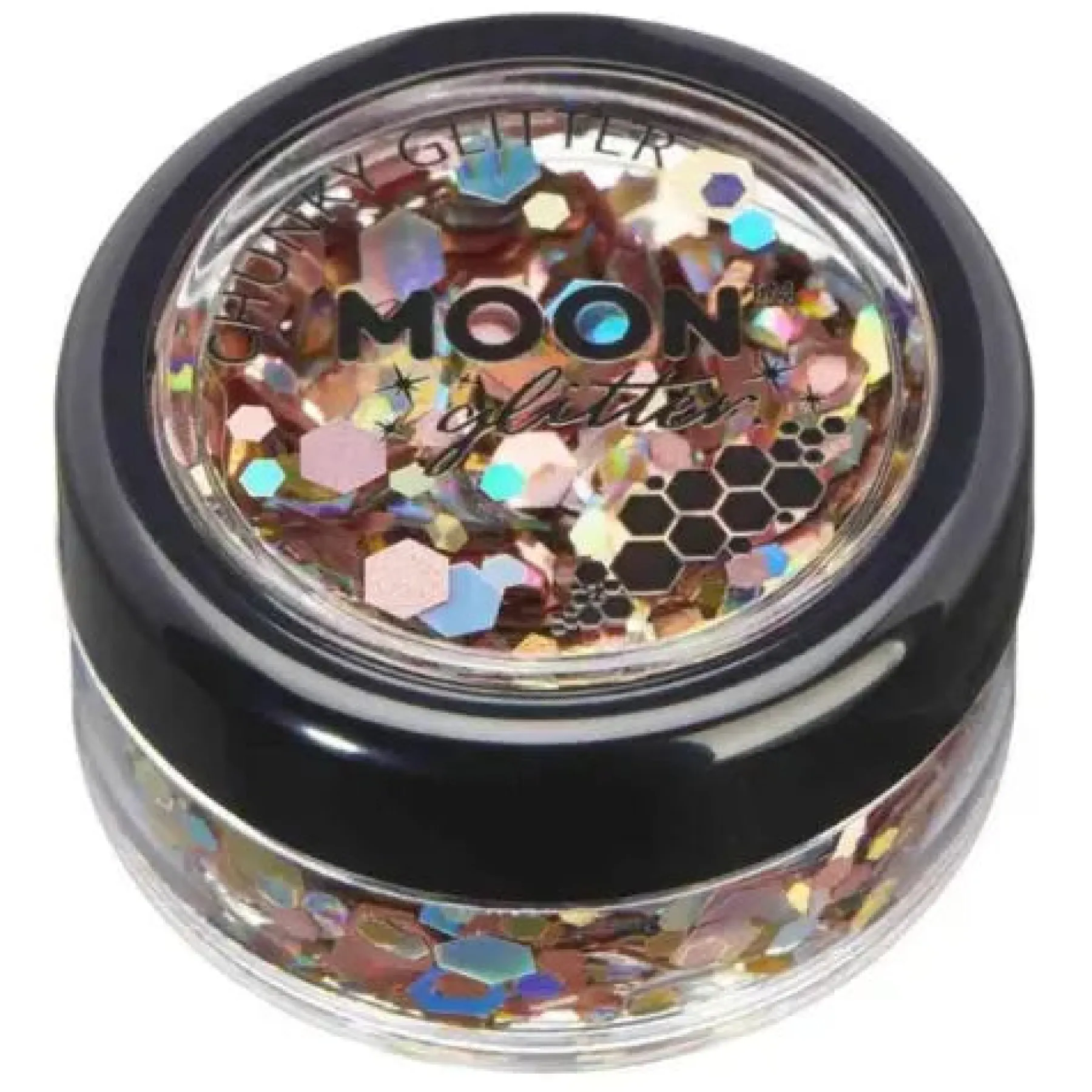 Outlet Moon Glitter Mystic Chunky Glitter Prosecco Glitzer