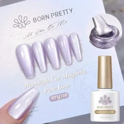Moonlight Cat Magnetic Gel MY108 Veganer Nagellack|Cat Eye Gellack
