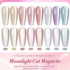 Sale Moonlight Cat Magnetic Gel MY105 Veganer Nagellack|Cat Eye Gellack
