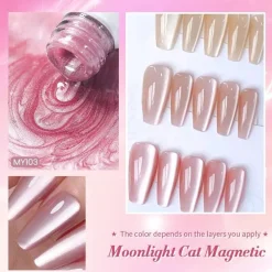 Sale Moonlight Cat Magnetic Gel MY105 Veganer Nagellack|Cat Eye Gellack