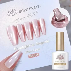 Best Moonlight Cat Magnetic Gel MY106 Veganer Nagellack|Cat Eye Gellack
