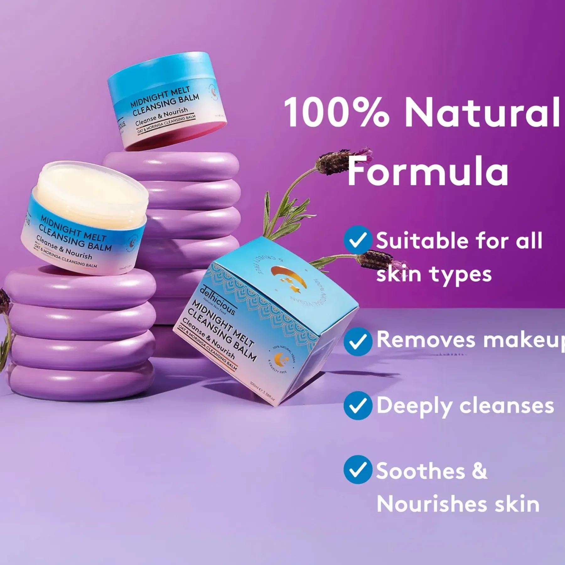 Sale Moon Moisture Cleansing Balm Vegan Pflege|Makeup Entferner
