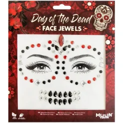 Best Moon Terror Halloween Face Jewels Day of the Dead Face Jewels