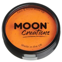 New Moon Terror Halloween Pro Face Paint Cake Pots Bright Orange Schminke|Schminke