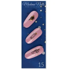 Best Nail Art Gold Glam Stickers 15 Nagelkunst