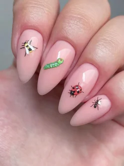 New Nail Art Stickers Critters Veganer Nagellack|Nagelkunst