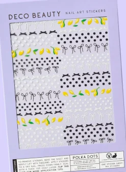Best Nail Art Stickers Polka Dots Veganer Nagellack|Nagelkunst
