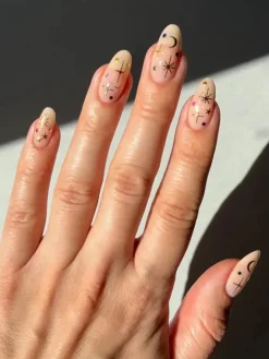 Hot Nail Art Stickers Stardust Veganer Nagellack|Nagelkunst