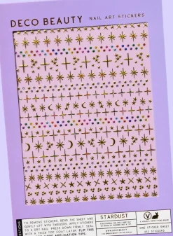 Hot Nail Art Stickers Stardust Veganer Nagellack|Nagelkunst