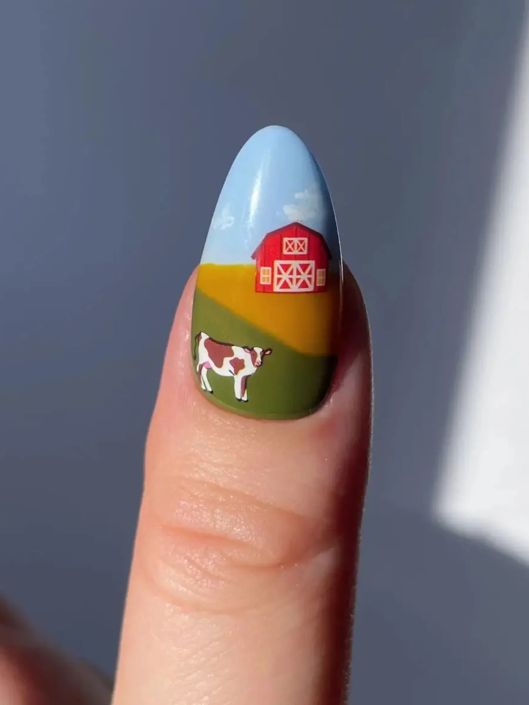 Hot Nail Art Stickers Sunflower Farm Veganer Nagellack|Nagelkunst