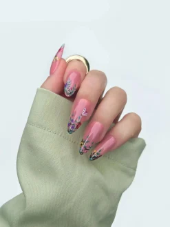 Sale Nail Art Stickers Wildflower Veganer Nagellack|Nagelkunst