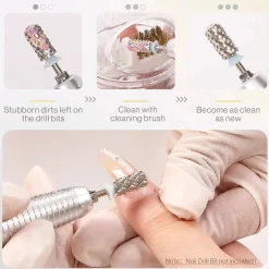 Best Nail Drill Bits Cleaner Box 1. Nagels Voorbereiden|1. Nagels Voorbereiden
