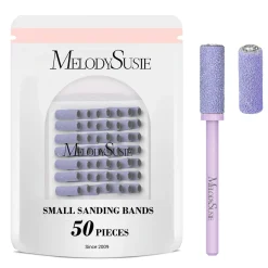 Outlet Nail Drill Bits Small Sanding Bands 180 Grit 50 Pcs 1. Nagels Voorbereiden|1. Nagels Voorbereiden