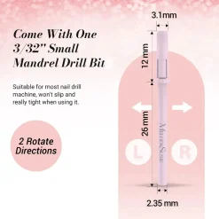 New Nail Drill Bits Small Sanding Bands 240 Grit 50 Pcs 1. Nagels Voorbereiden|1. Nagels Voorbereiden