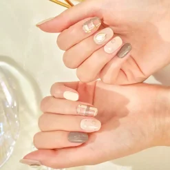 Clearance Nail Strips Pearl Locket 3. Nail Wraps