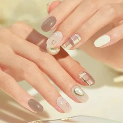 Clearance Nail Strips Pearl Locket 3. Nail Wraps