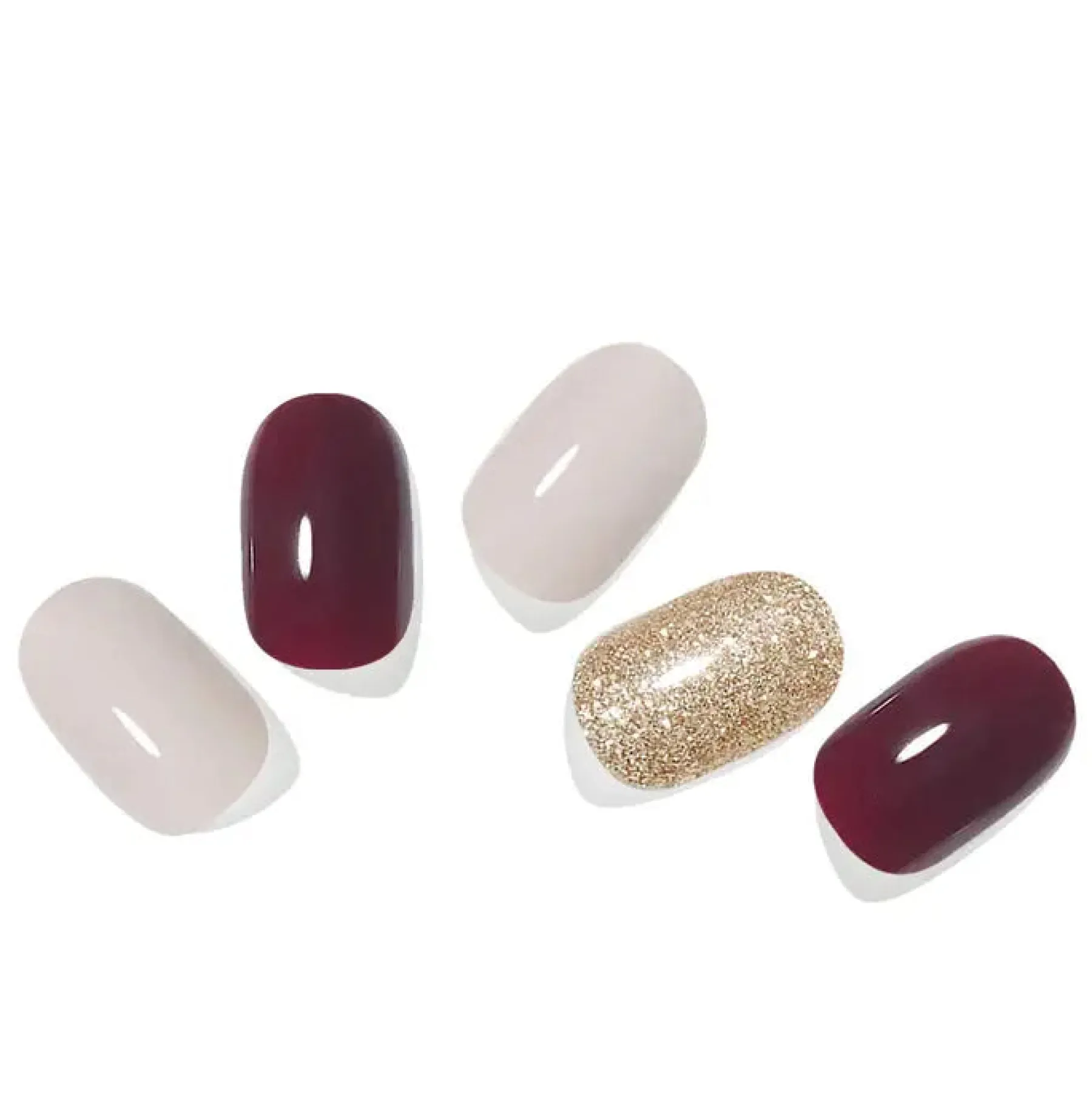Clearance Nail Strips Sparkling Wine 3. Nail Wraps