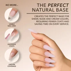 Online Natural Gel Extensions Almond Short Künstliche Nägel