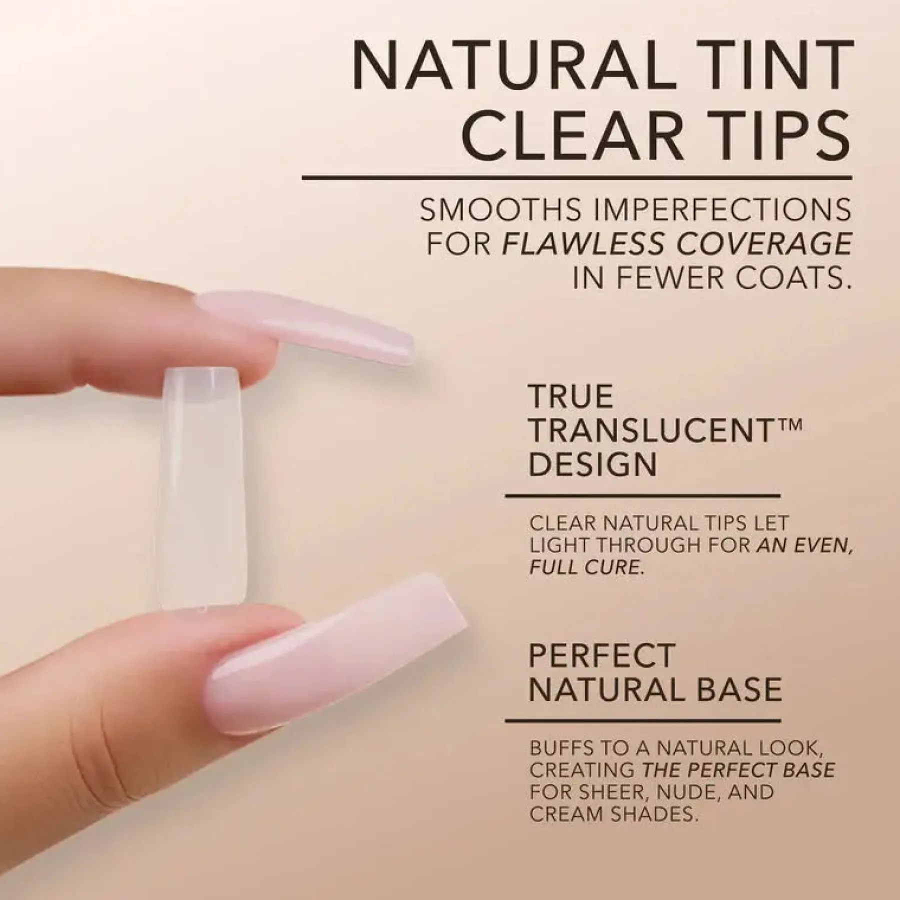 Online Natural Gel Extensions Almond Short Künstliche Nägel