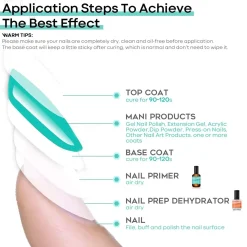 Hot Natural Nail Prep Dehydrator & Primer Set Veganer Nagellack|2. Ontvetten & Hechting