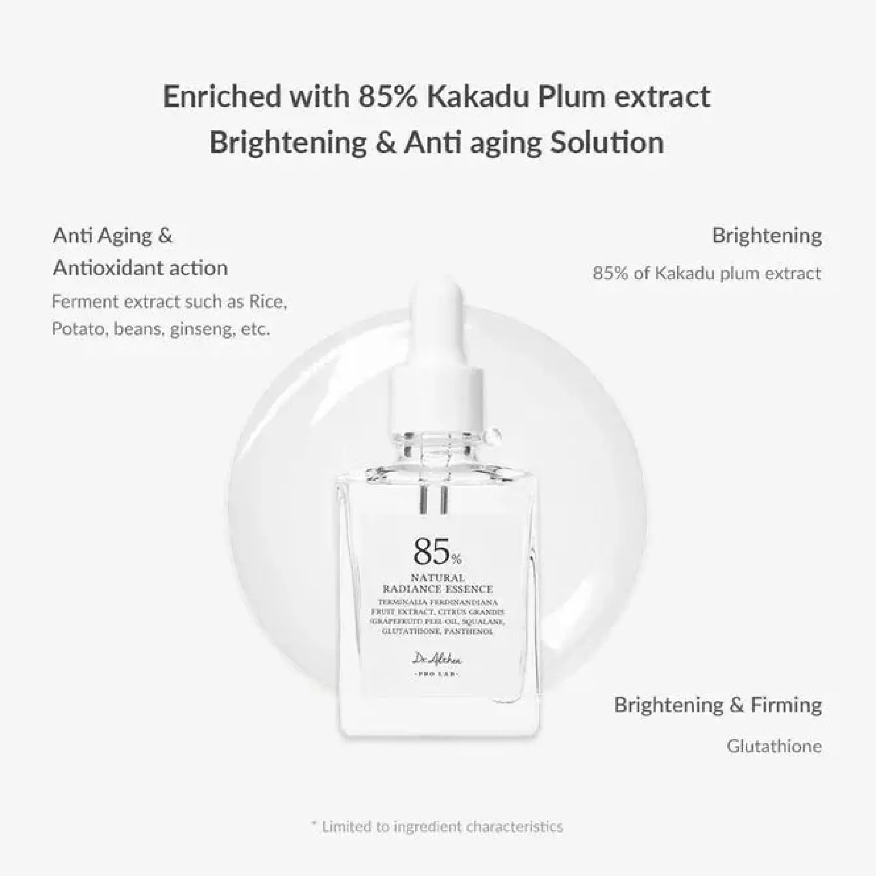 Clearance Natural Radiance Essence Hauptzutat|Beruhigendes Serum