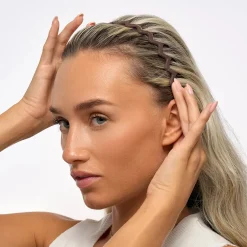 Sale Neutral Zig Zag Headbands Set Matte Stirnbänder