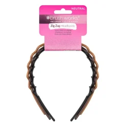 Sale Neutral Zig Zag Headbands Set Matte Stirnbänder