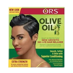 New New Growth Relaxer Kit Super Haarprobleem