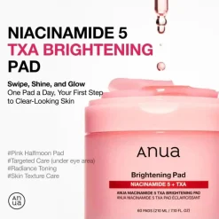 Outlet Niacinamide 5 TXA Brightening Pad Hauptzutat|Toner Pads