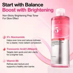 New Niacinamide TXA Brightening Booster Toner Hauptzutat|Vegan Pflege
