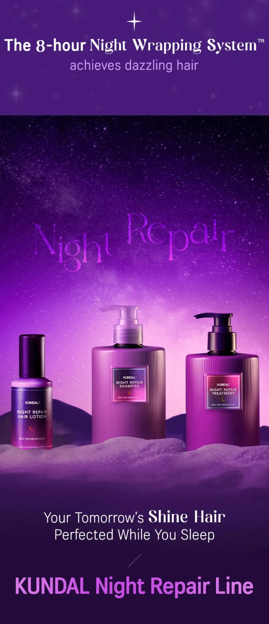 Best Night Repair Hair Lotion Into The Dream Everything Shower|Haarprobleem